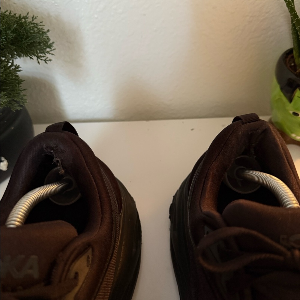 Hoka Men's bondi 8 black Athletic Shoes - Picture 3 of 4